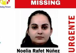 Buscan a Noelia, desaparecida en Ribarroja del Turia hace más de dos semanas