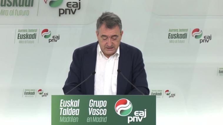 PNV denunciará en la UE que se hayan destinado "cero euros" de Fondos Next a carreteras de Euskadi