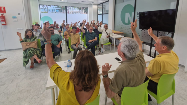 Votación en la ejecutiva de Nueva Canarias