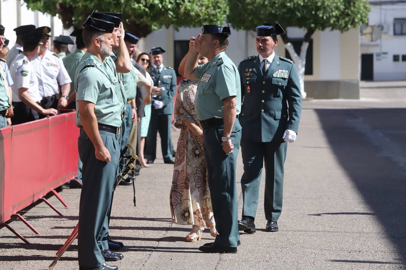 Fotos: Toma de posesión del coronel Ramón Clemente como jefe de la Guardia Civil en Córdoba