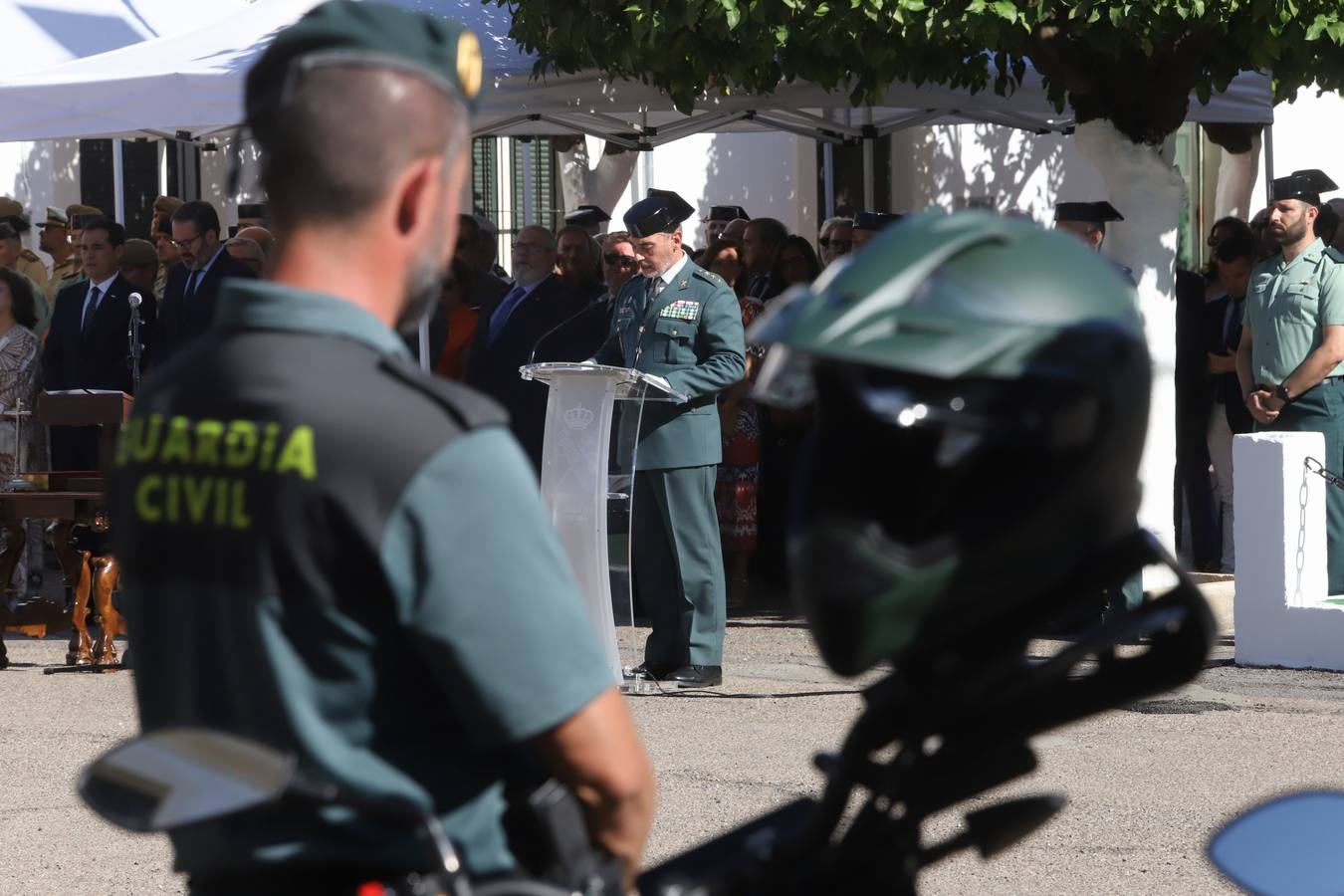 Fotos: Toma de posesión del coronel Ramón Clemente como jefe de la Guardia Civil en Córdoba