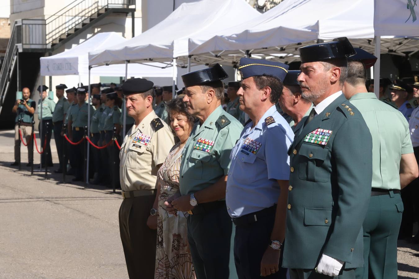 Fotos: Toma de posesión del coronel Ramón Clemente como jefe de la Guardia Civil en Córdoba