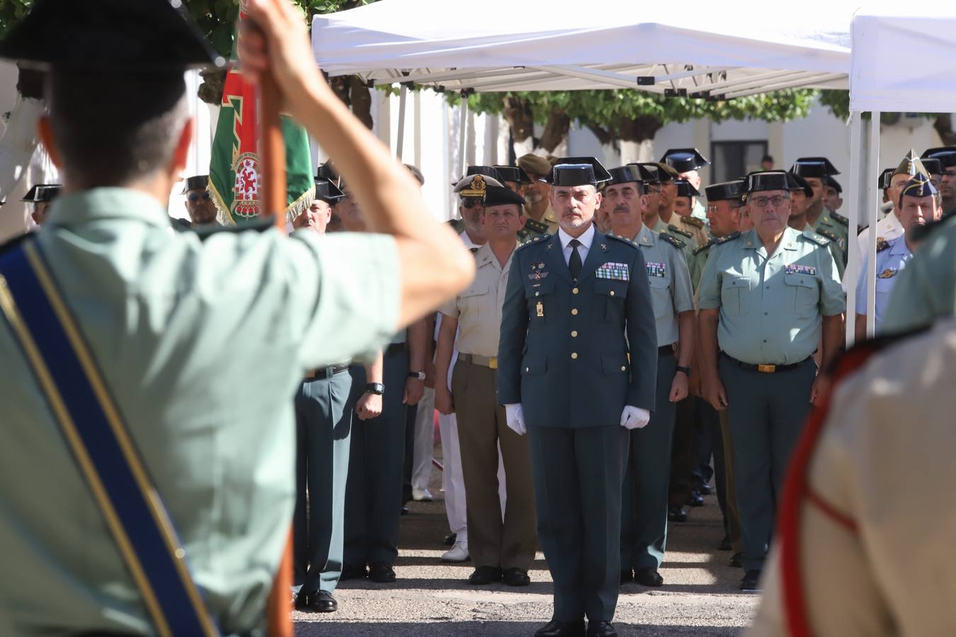 Fotos: Toma de posesión del coronel Ramón Clemente como jefe de la Guardia Civil en Córdoba