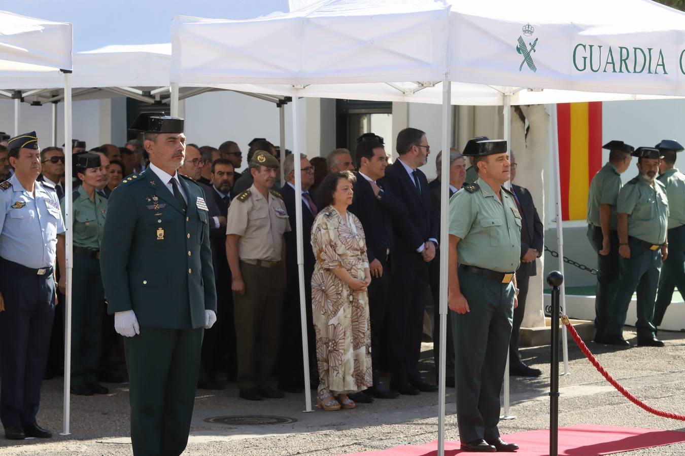 Fotos: Toma de posesión del coronel Ramón Clemente como jefe de la Guardia Civil en Córdoba