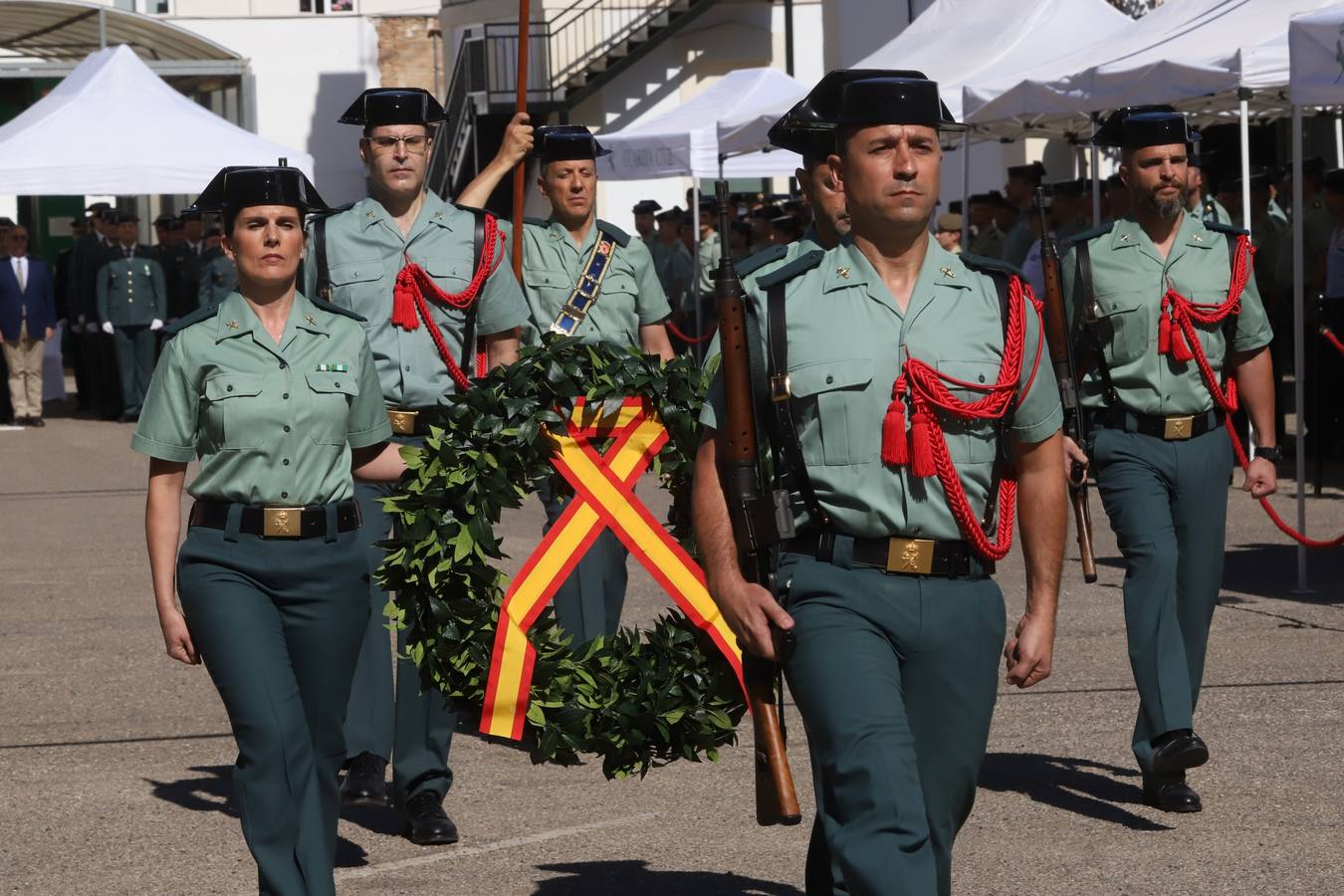 Fotos: Toma de posesión del coronel Ramón Clemente como jefe de la Guardia Civil en Córdoba
