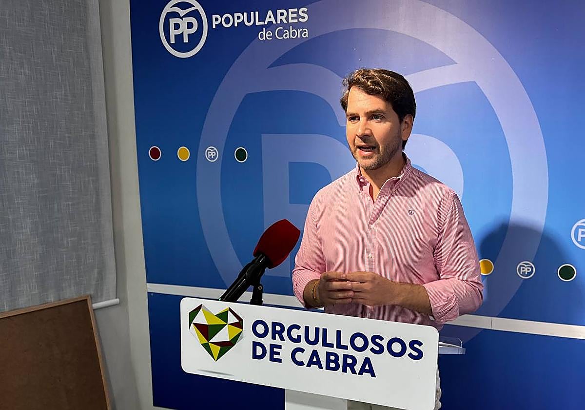 El alcalde Cabra, Fernando Priego, cabeza de lista del PP en Córdoba al Senado