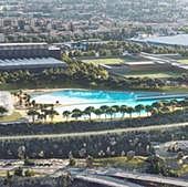 Madrid tendrá la playa urbana más grande de Europa: al lado del Metropolitano y con escuela de surf todo el año