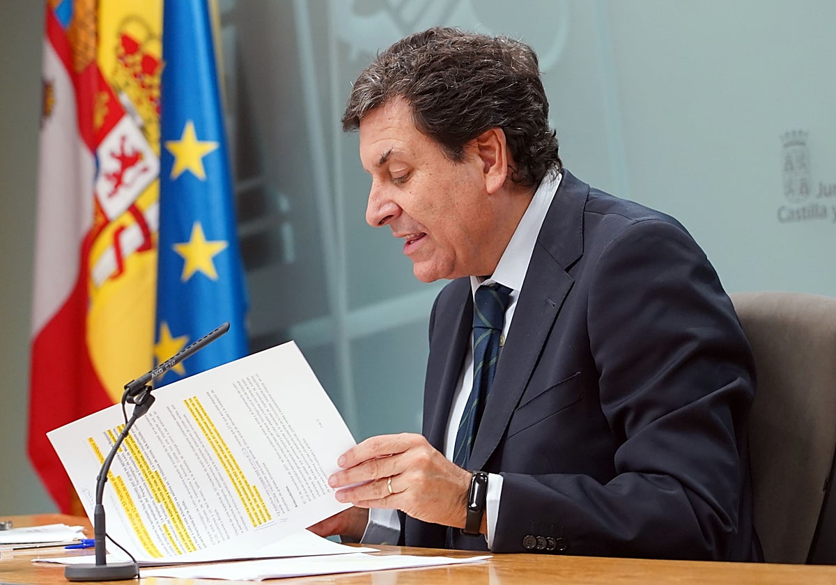 Carriedo, este jueves en Consejo de Gobierno