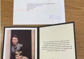 La «sorpresa» del colegio que ha recibido una carta de Carlos III: «Le felicitaremos todos los años»
