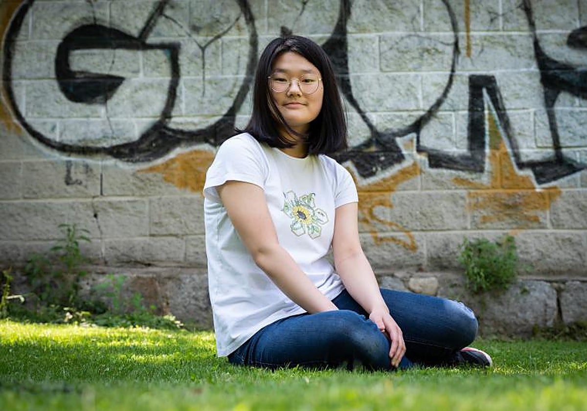 Hai Park, alumna de origen coreano del IES Jaime Ferrán de Collado Villalba
