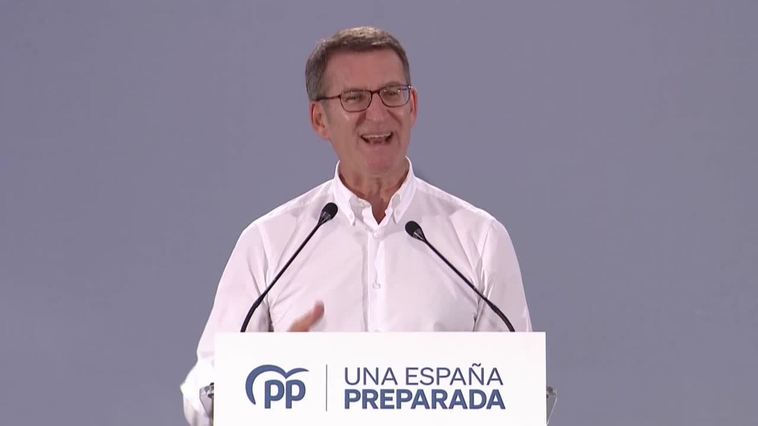 Feijóo asegura que PP "será el partido que más territorio gobierne en Baleares"