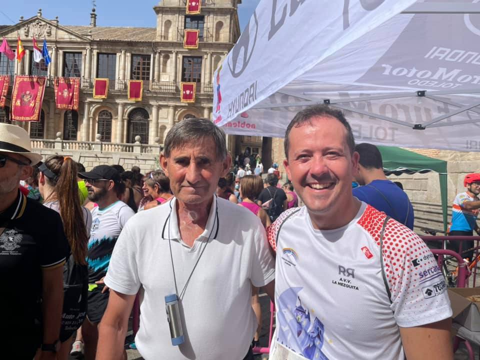 En una carrera del Corpus con Fernando Fernández Gaitán, histórico concejal del PP muy querido en Toledo