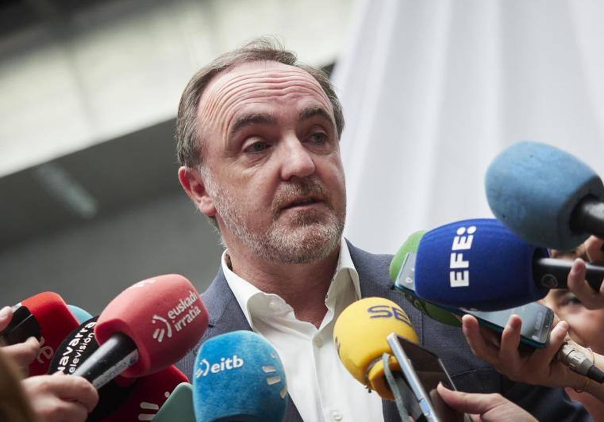 El presidente de Unión del Pueblo Navarro (UPN), Javier Esparza