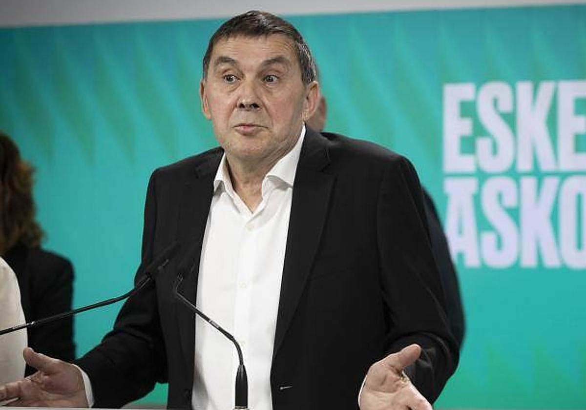 El coordinador general de EH Bildu, Arnaldo Otegi