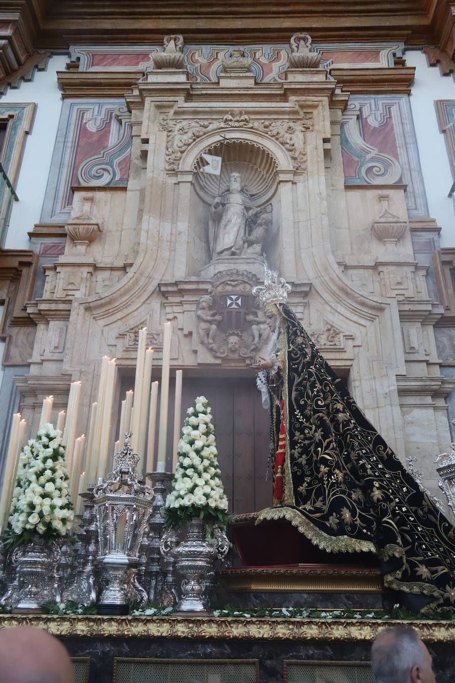 La procesión de la Virgen de la Quinta Angustia en Córdoba, en imágenes