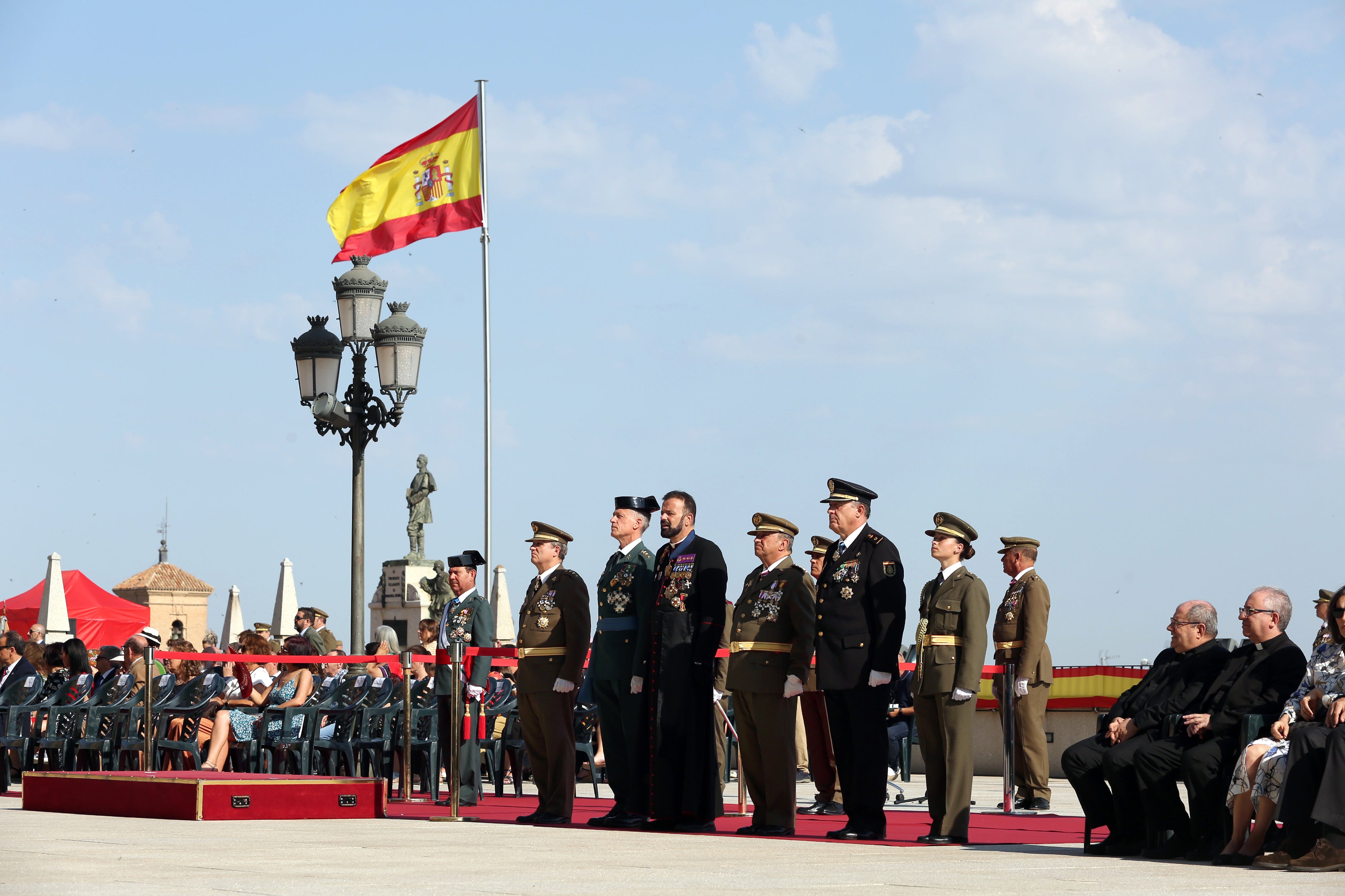 Solemne Jura de Bandera civil en el Alcázar de Toledo