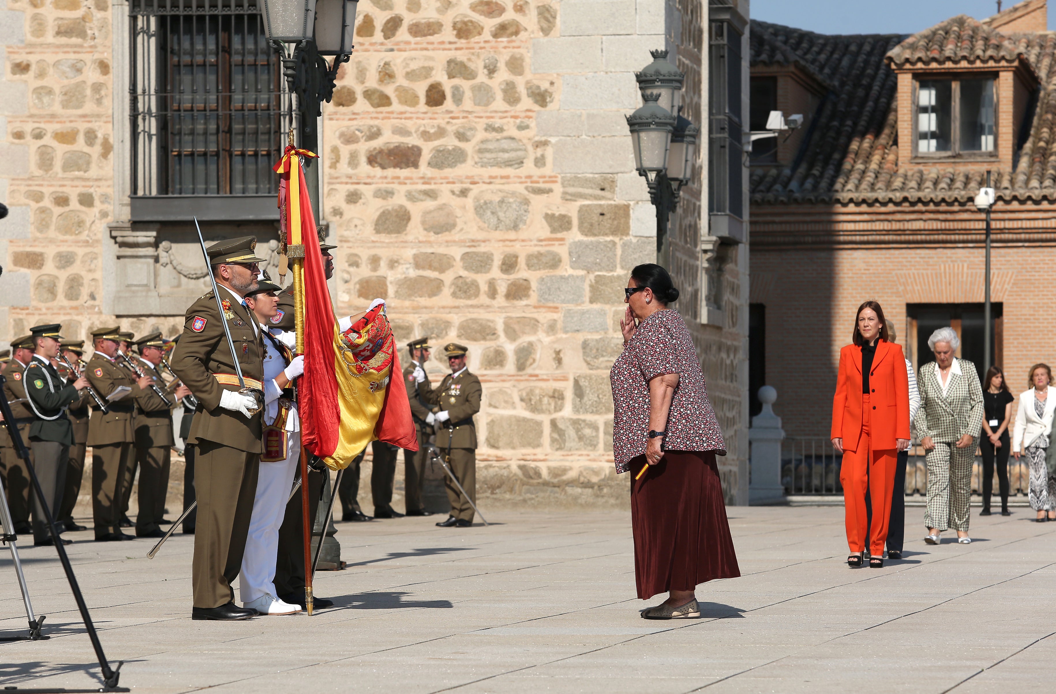 Solemne Jura de Bandera civil en el Alcázar de Toledo