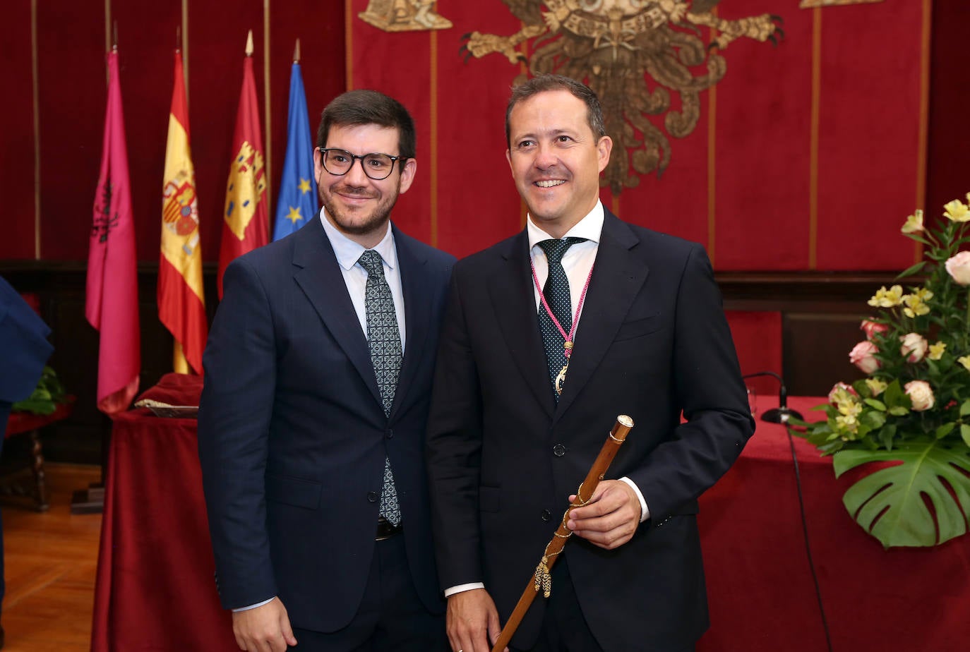 La toma de posesión de Carlos Velázquez como alcalde de Toledo, en imágenes