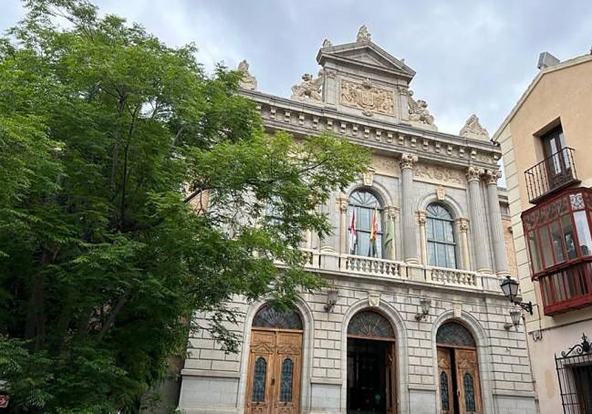 Edificio de la Diputación de Toledo, en la plaza de la Merced