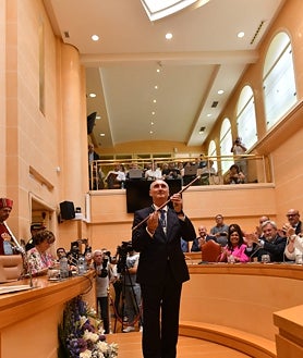 Imagen secundaria 2 - Miriam Andrés recupera para el PSOE la alcaldía de Palencia, Guarido repite en Zamora como único alcalde de IU en una capital de provincia y José Mazarías asume el bastón de mando en Segovia