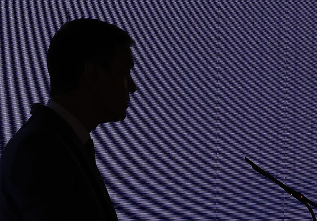 El presidente del Gobierno, Pedro Sánchez, durante el foro organizado por el diario económico CincoDías