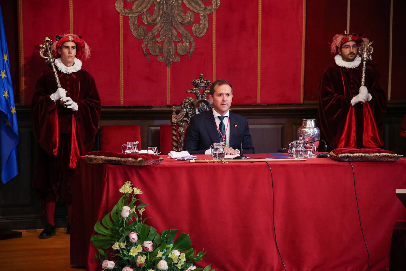 La toma de posesión de Carlos Velázquez como alcalde de Toledo, en imágenes