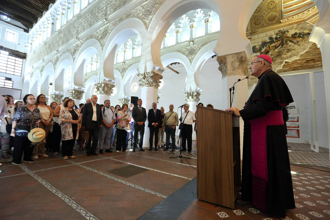 Oración Conjunta de la Jornada de Amistad Judeo-Cristiana en la sinagoga de Santa María la Blanca