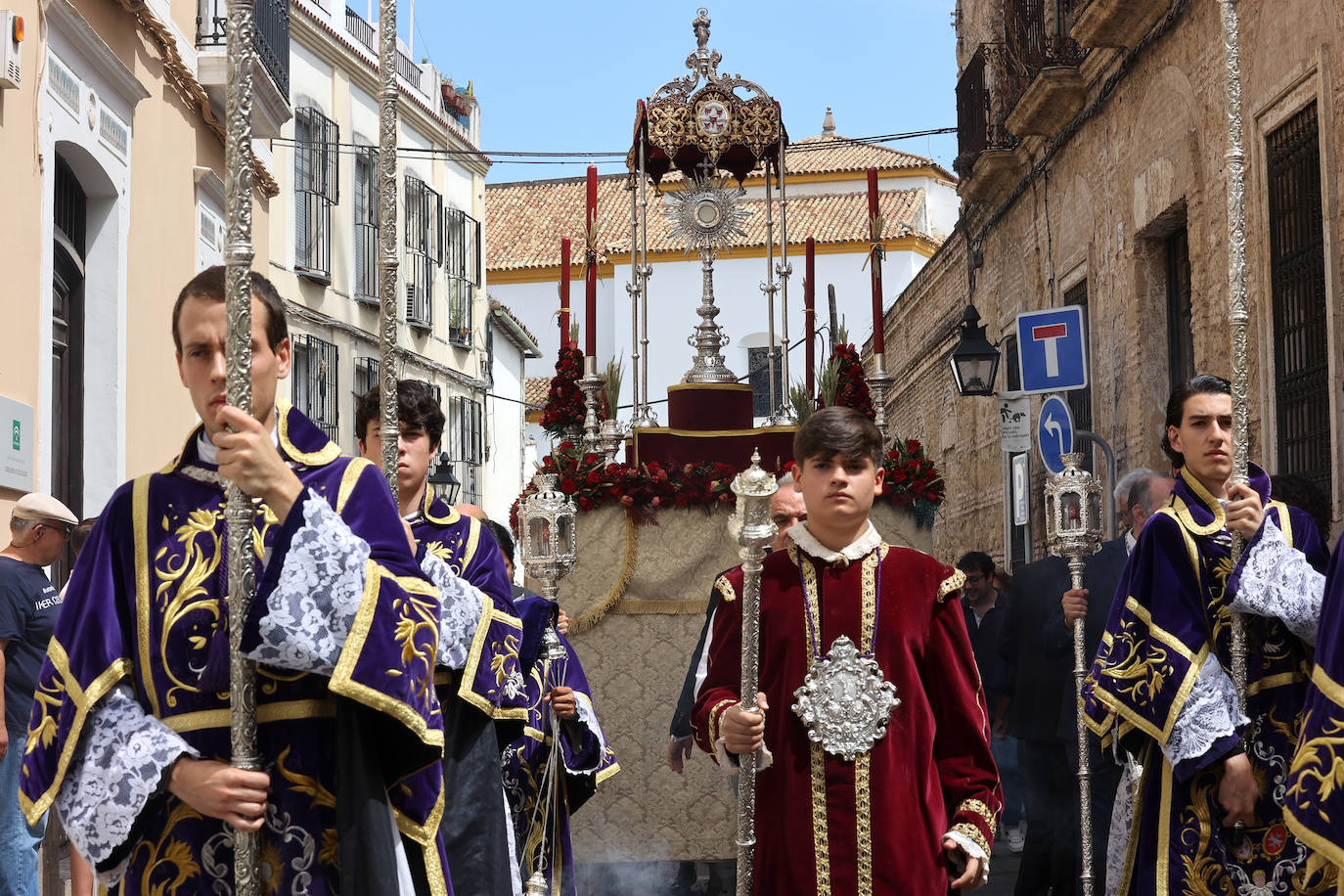 Las procesiones del Corpus del Císter y el Sagrado Corazón de Jesús en Córdoba, en imágenes