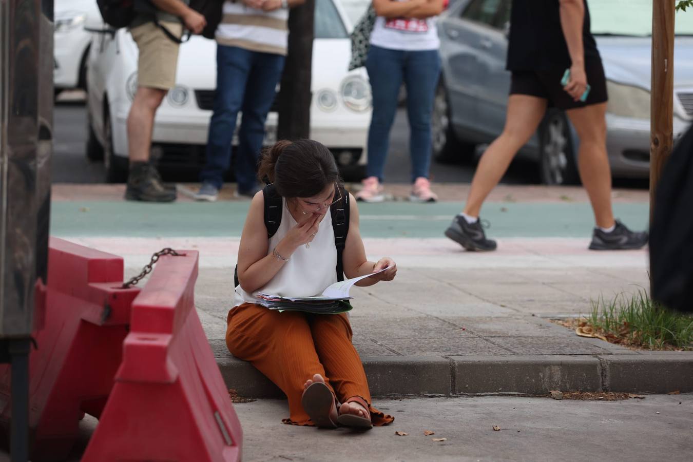 Participantes en las oposiciones para acceder a una plaza en Secundaria, Régimen Especial y FP
