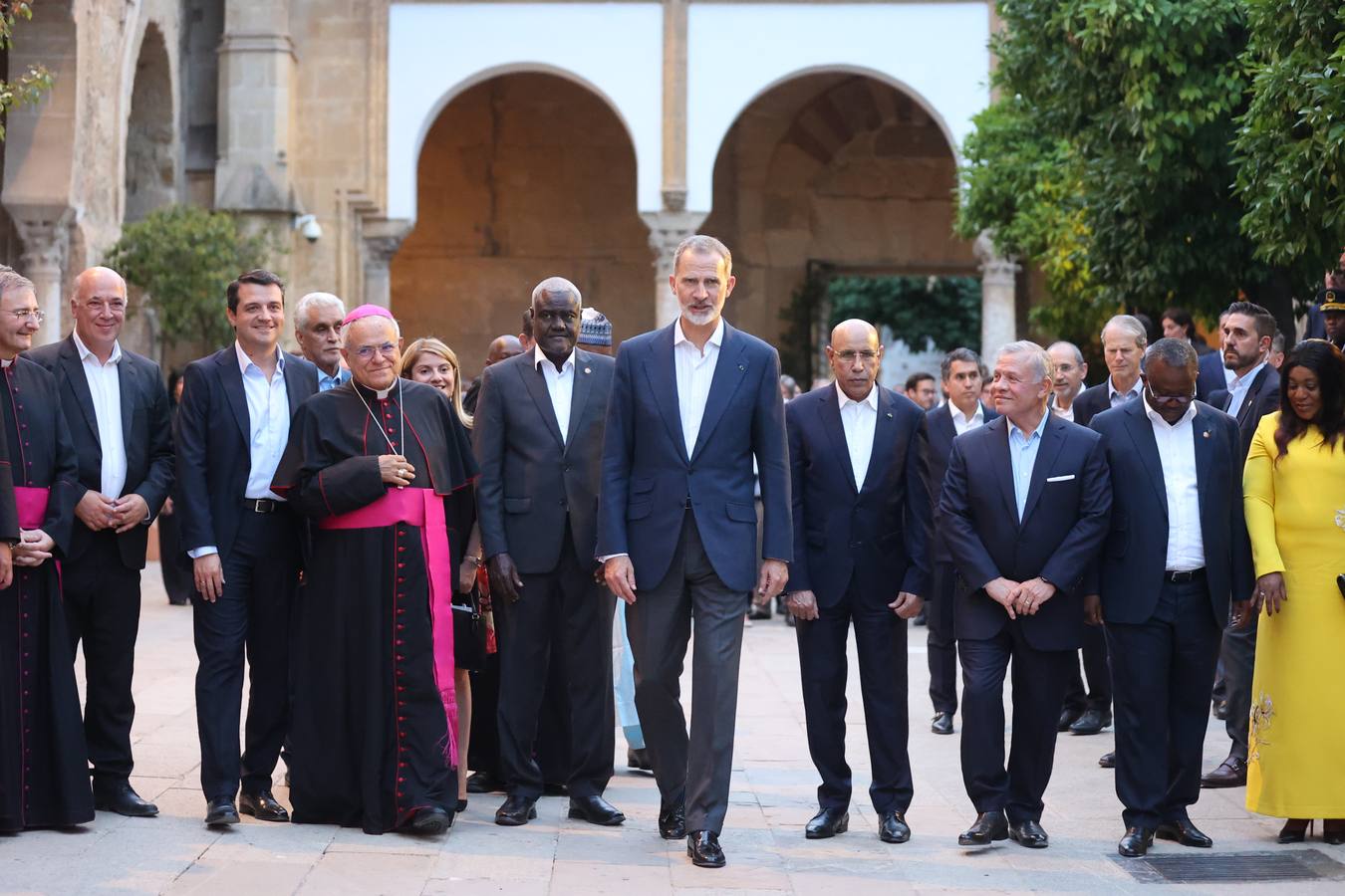 Fotos: La visita de los Reyes de España y Jordania a la Mezquita-Catedral de Córdoba