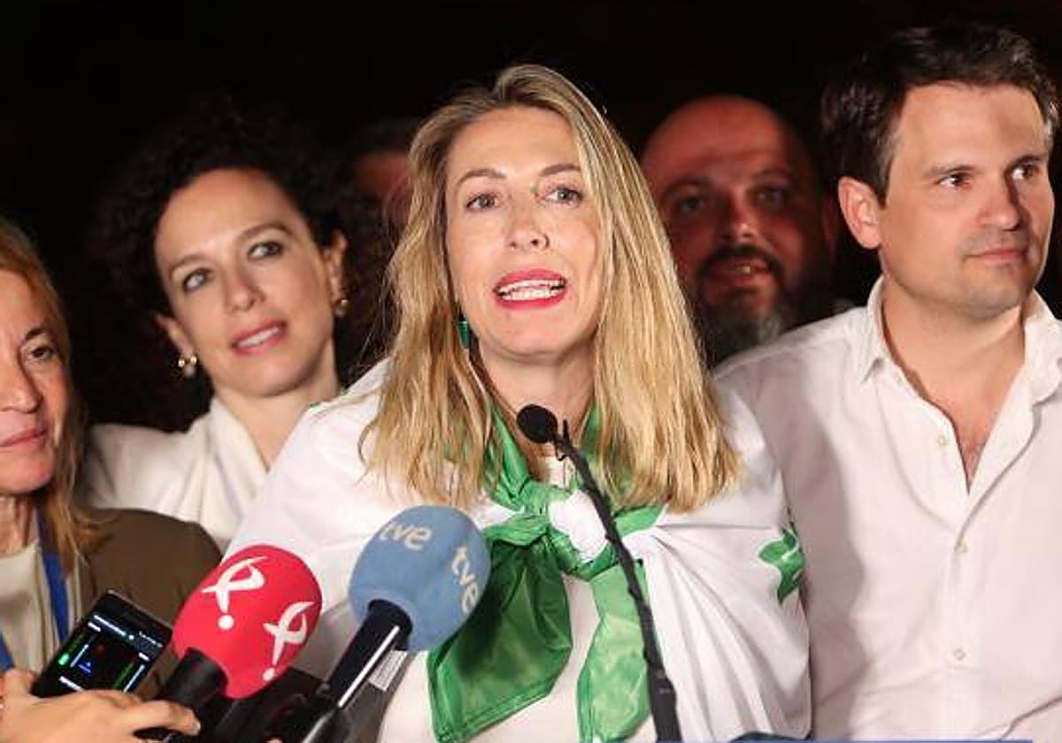 La presidenta del PP de Extremadura, María Guardiola