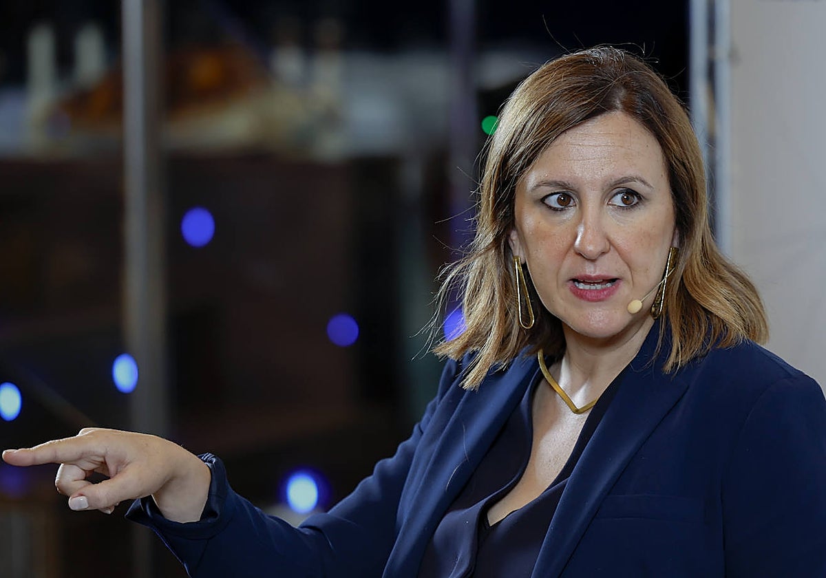 Imagen de la alcaldesa de Valencia, María José Catalá, este lunes en 'Encuentros SER'