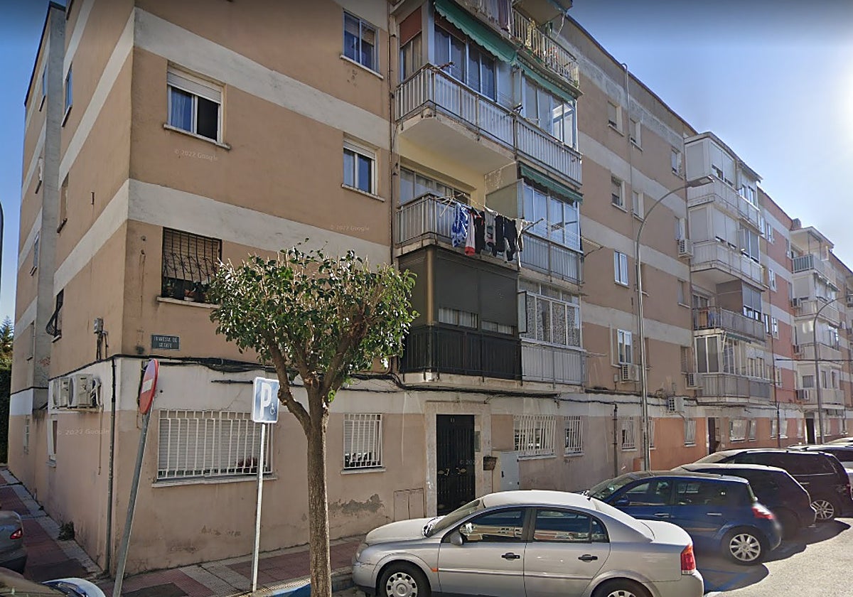 El edificio de Parla donde tuvo lugar la agresión