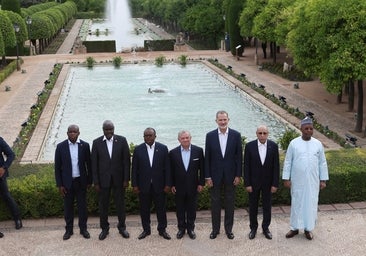 Fotos: Felipe VI y Abdalá II de Jordania llegan a Córdoba para la cumbre sobre Oriente Próximo
