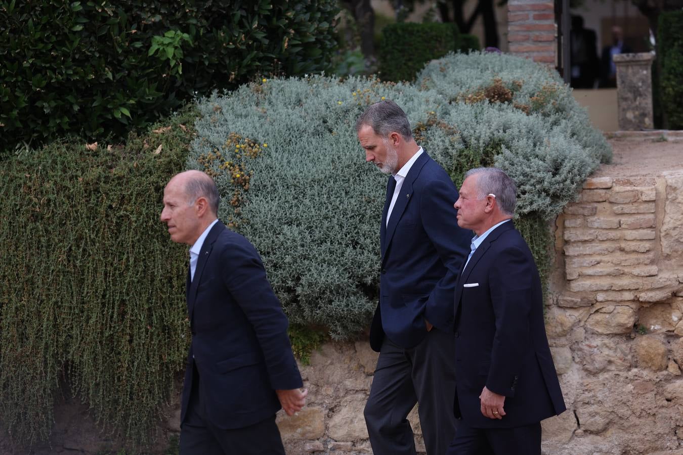 Fotos: Felipe VI y Abdalá II de Jordania llegan a Córdoba para la cumbre sobre Oriente Próximo