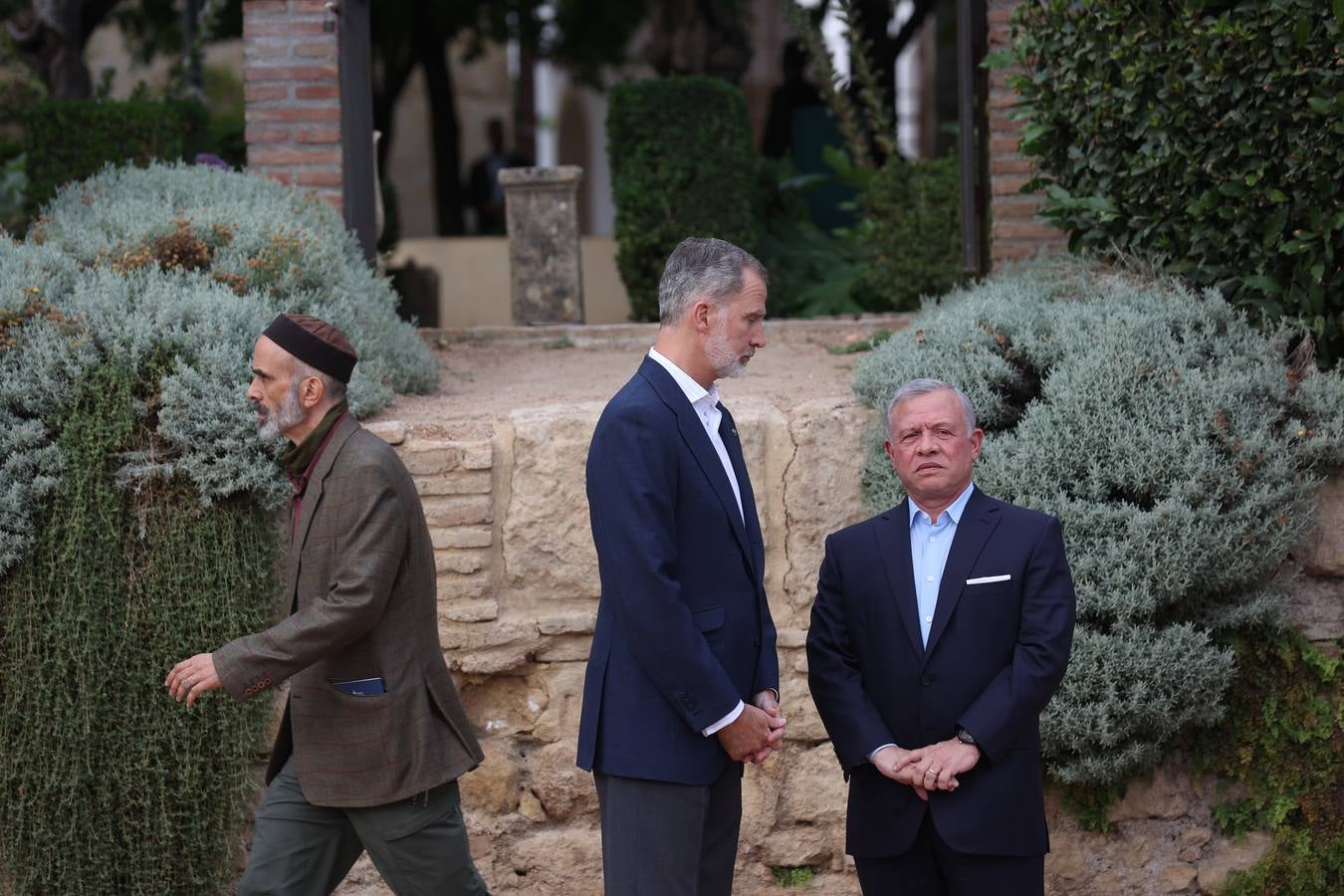 Fotos: Felipe VI y Abdalá II de Jordania llegan a Córdoba para la cumbre sobre Oriente Próximo