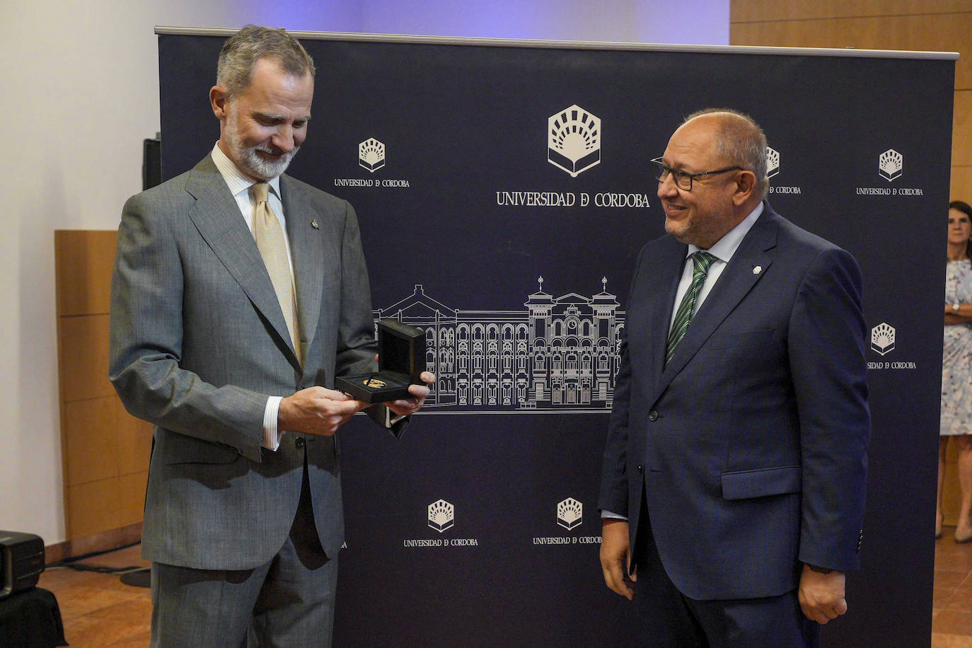 La audiencia de Felipe VI a la FIA y la UCO en Córdoba, en imágenes