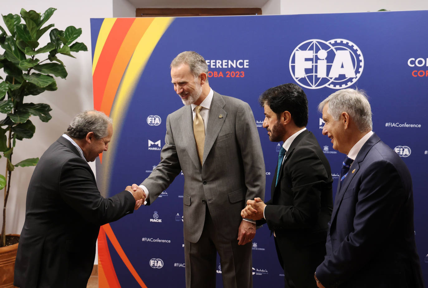La audiencia de Felipe VI a la FIA y la UCO en Córdoba, en imágenes