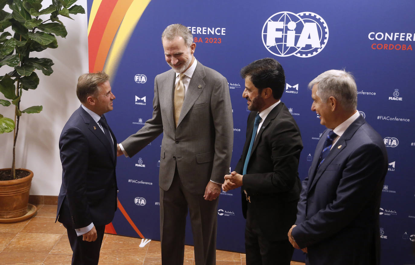 La audiencia de Felipe VI a la FIA y la UCO en Córdoba, en imágenes