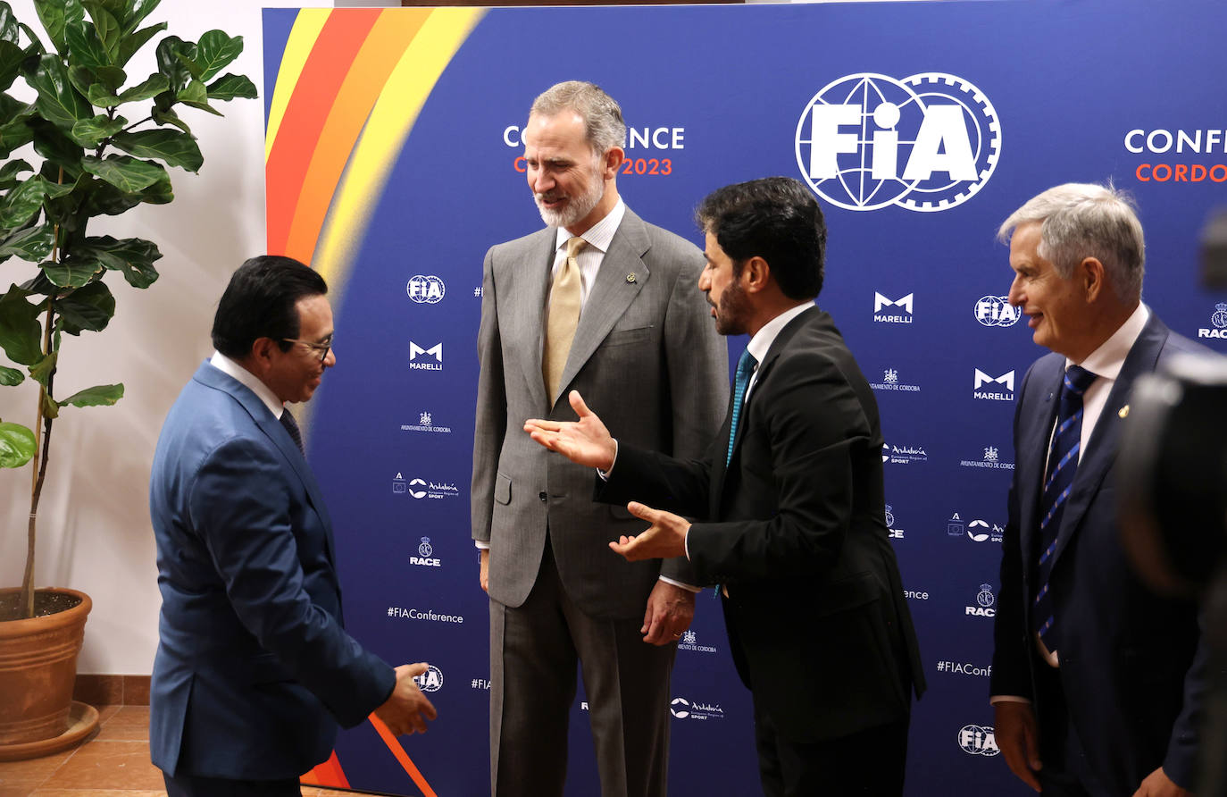 La audiencia de Felipe VI a la FIA y la UCO en Córdoba, en imágenes