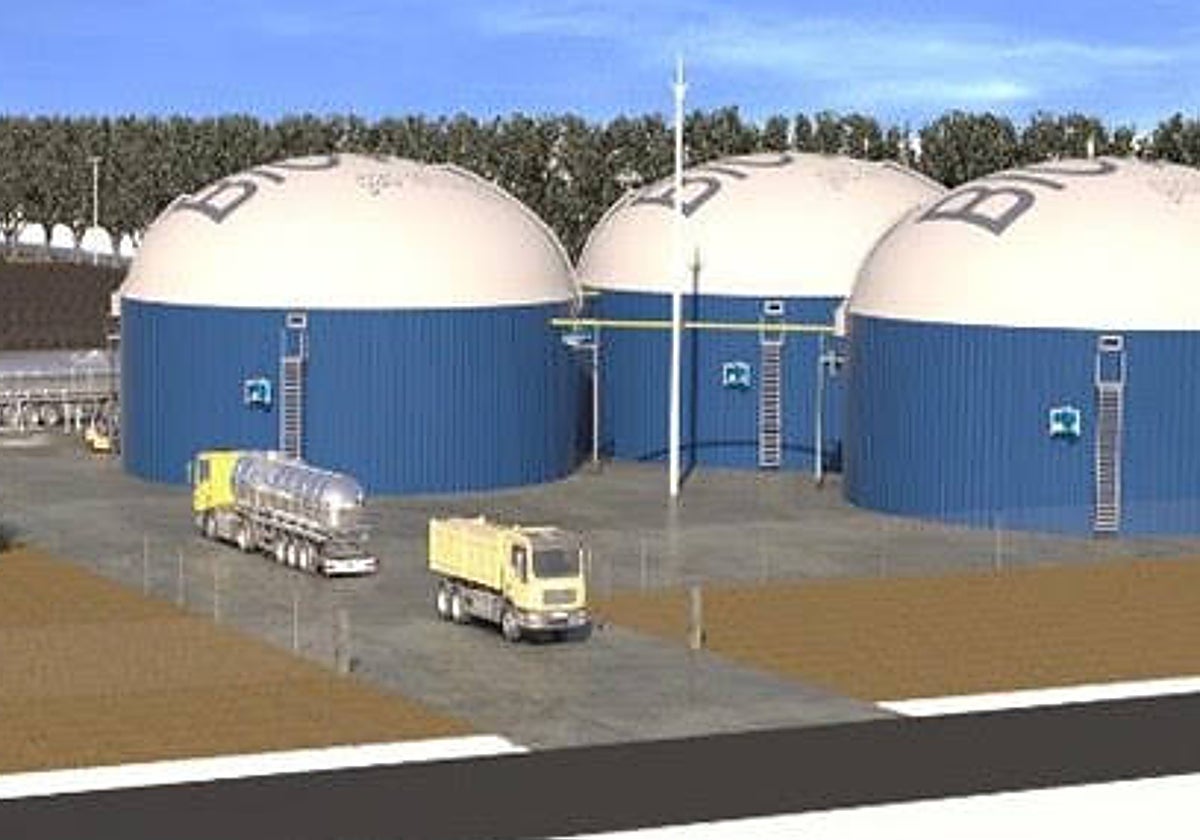 Proyecto de la futura planta de biogás