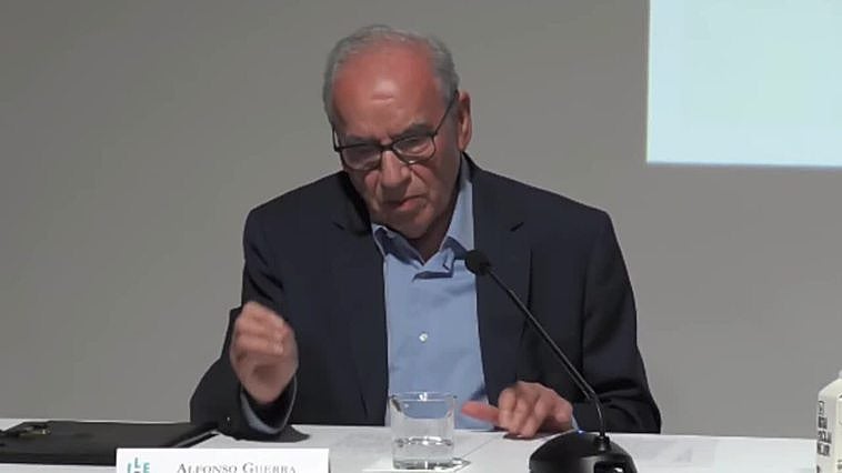 Guerra carga contra los pactos del PSOE con Podemos y Bildu