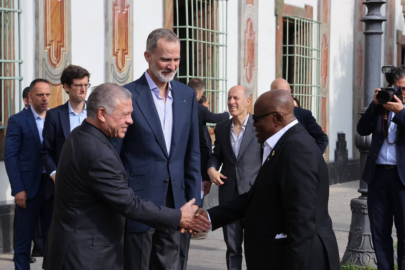 Fotos: Los Reyes de España y Jordania abren las reuniones del Proceso de Áqaba en Córdoba