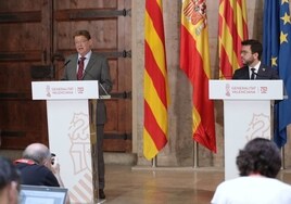 La Generalitat de Cataluña «promoverá y defenderá» el catalán en Valencia ante la marcha de Ximo Puig