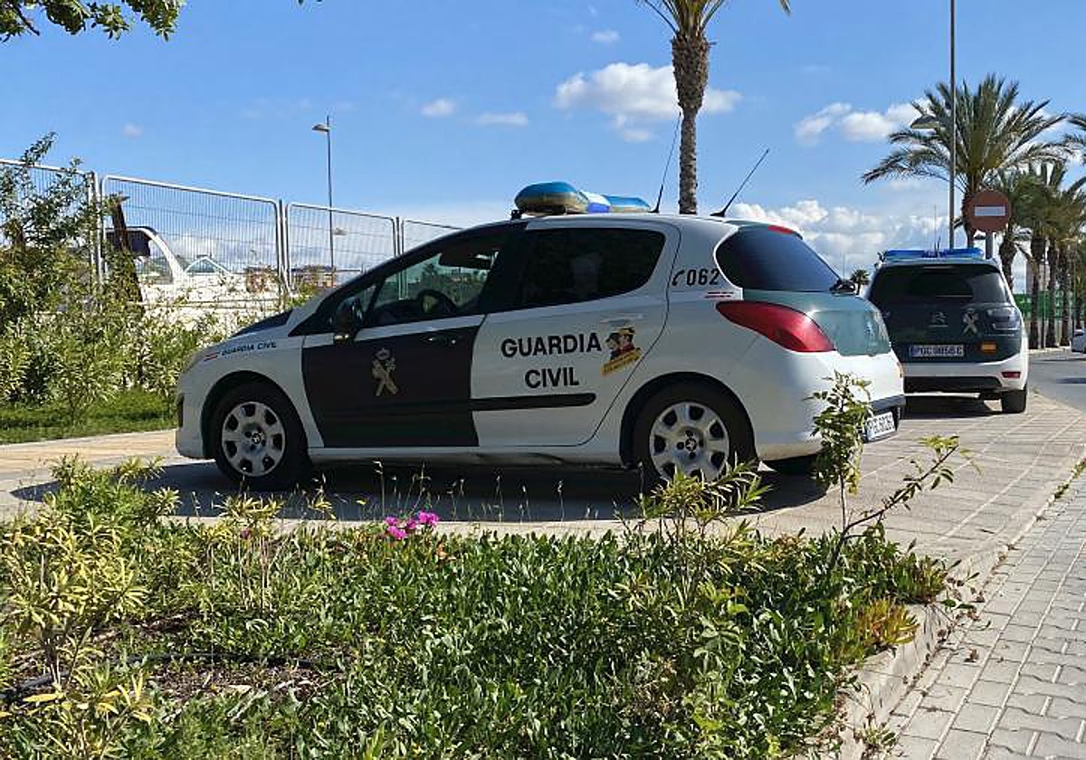 Vehículos de la Guardia Civil, en imagen de archivo