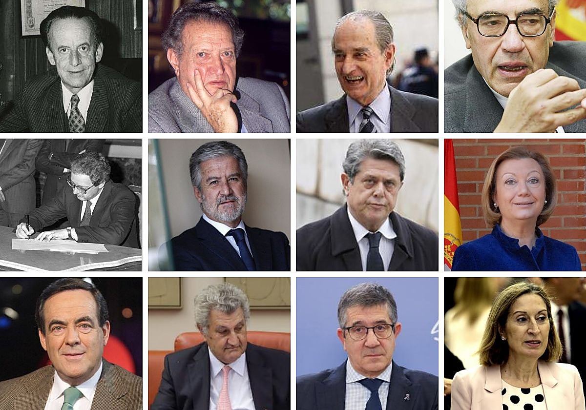 Todos los presidentes de la Cámara Baja condecorados este jueves