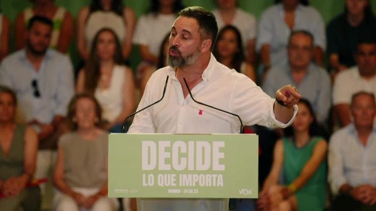 Abascal: "Lo que hemos hecho en Valencia es un ejemplo de sensatez"
