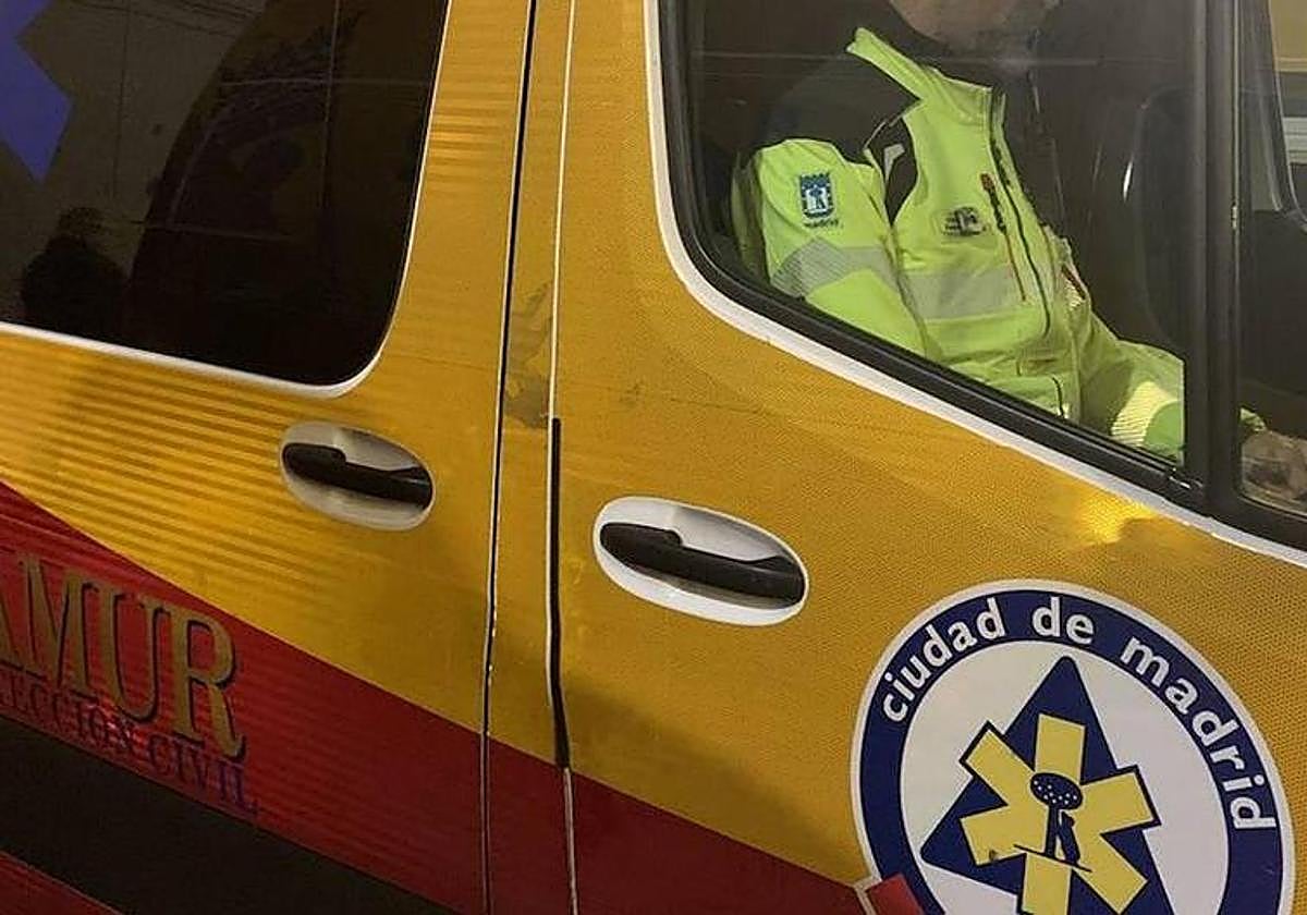 Una ambulancia del SAMUR 112 Madrid en una imagen de archivo.