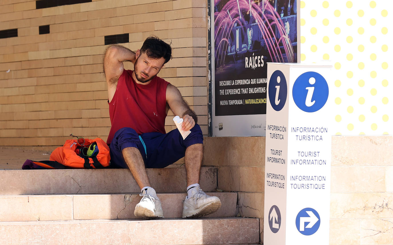 Fotos: El sofocante calor en Córdoba en el primer fin de semana de verano