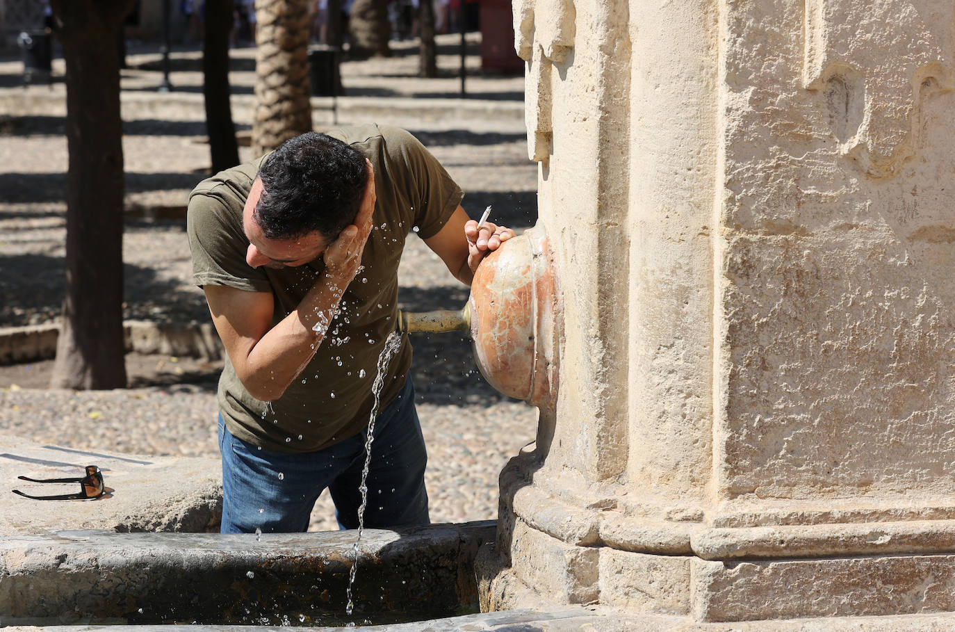 Fotos: El sofocante calor en Córdoba en el primer fin de semana de verano